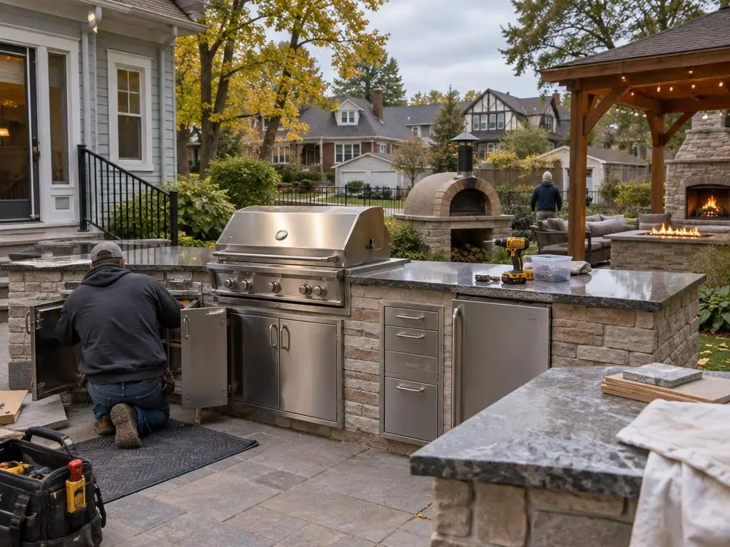 Outdoor Kitchen Cabinets in Minneapolis, MN